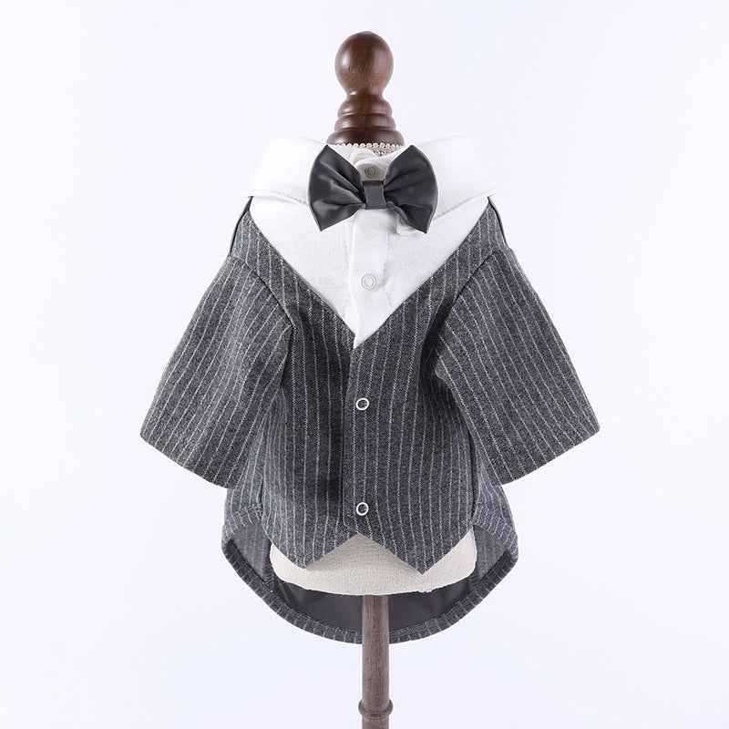 Dog Tuxedo & Gentleman Suit | Pet Wedding Clothes