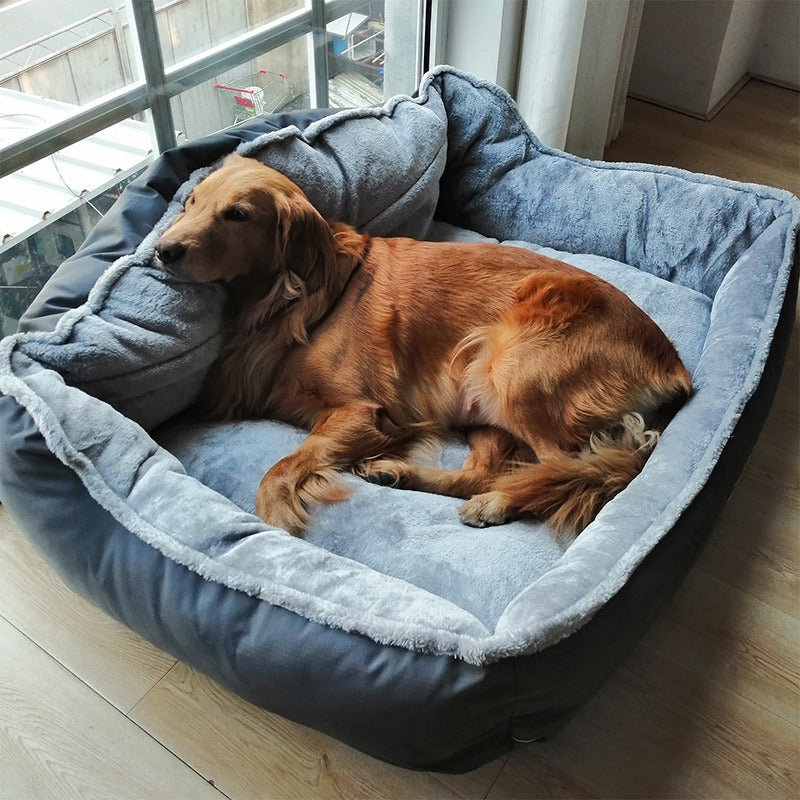 Extra Large Plush Pet Sofa dog bed