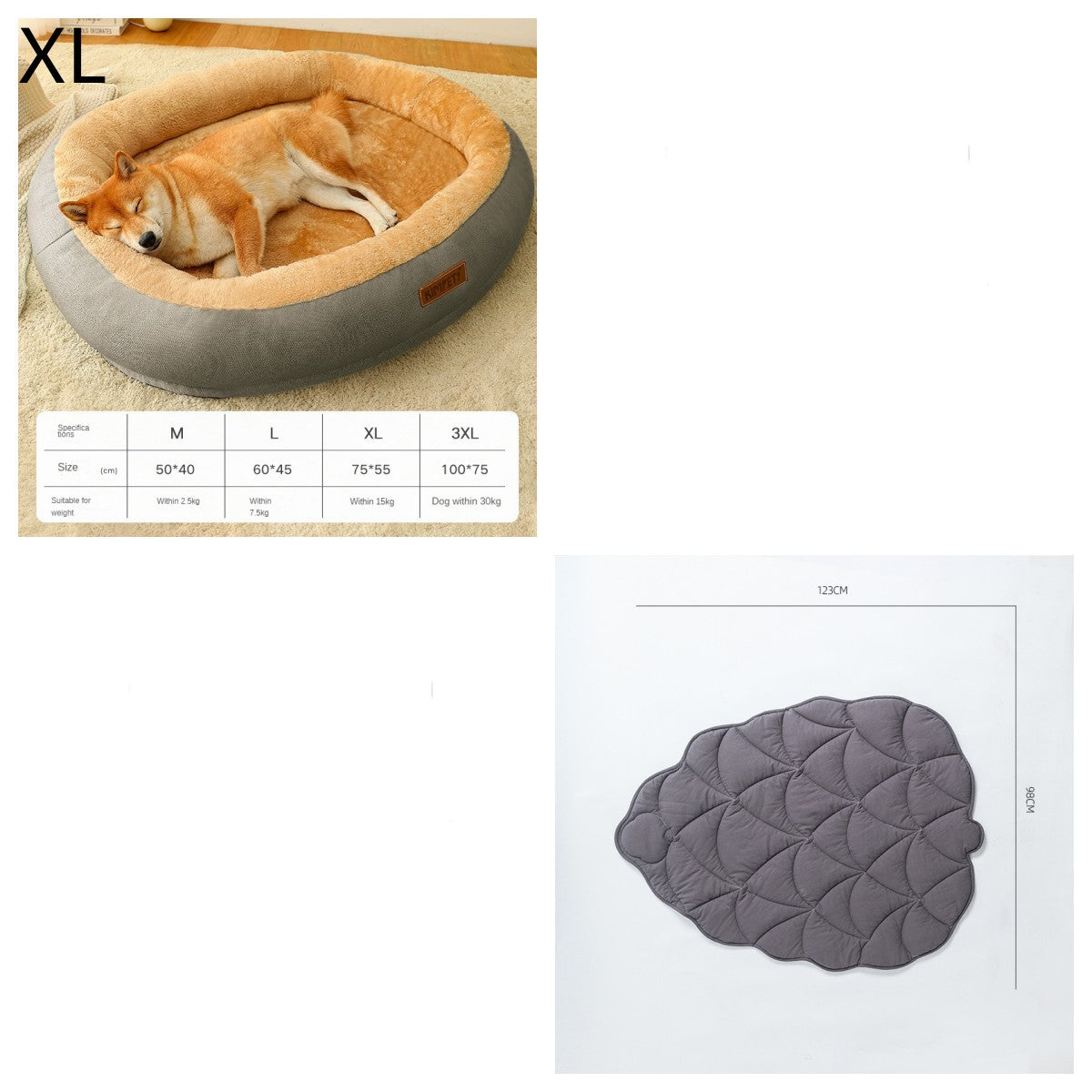 Removable And Washable Dog Bed Warm