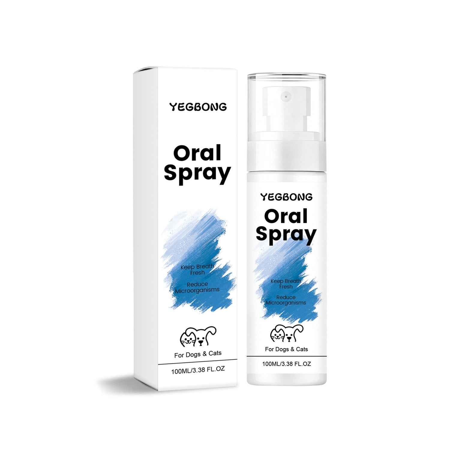 Dog Breath Freshener Spray | Natural Pet Oral Care & Dental Health