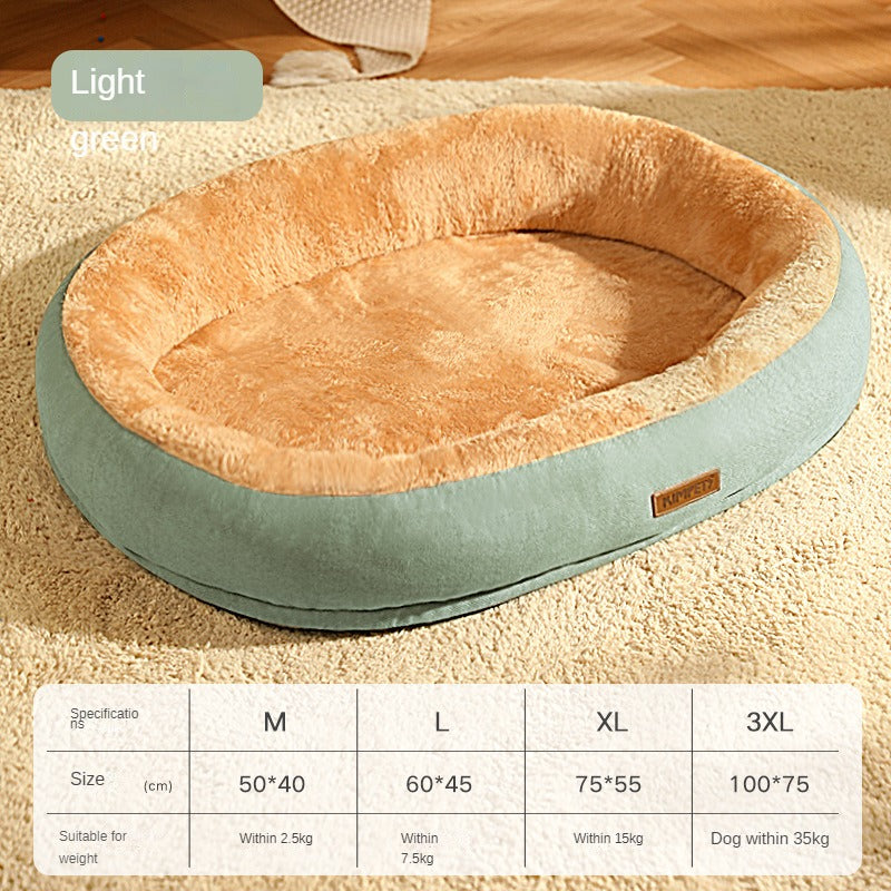 Removable And Washable Dog Bed Warm