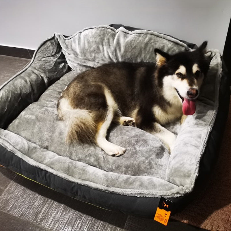 Extra Large Plush Pet Sofa dog bed