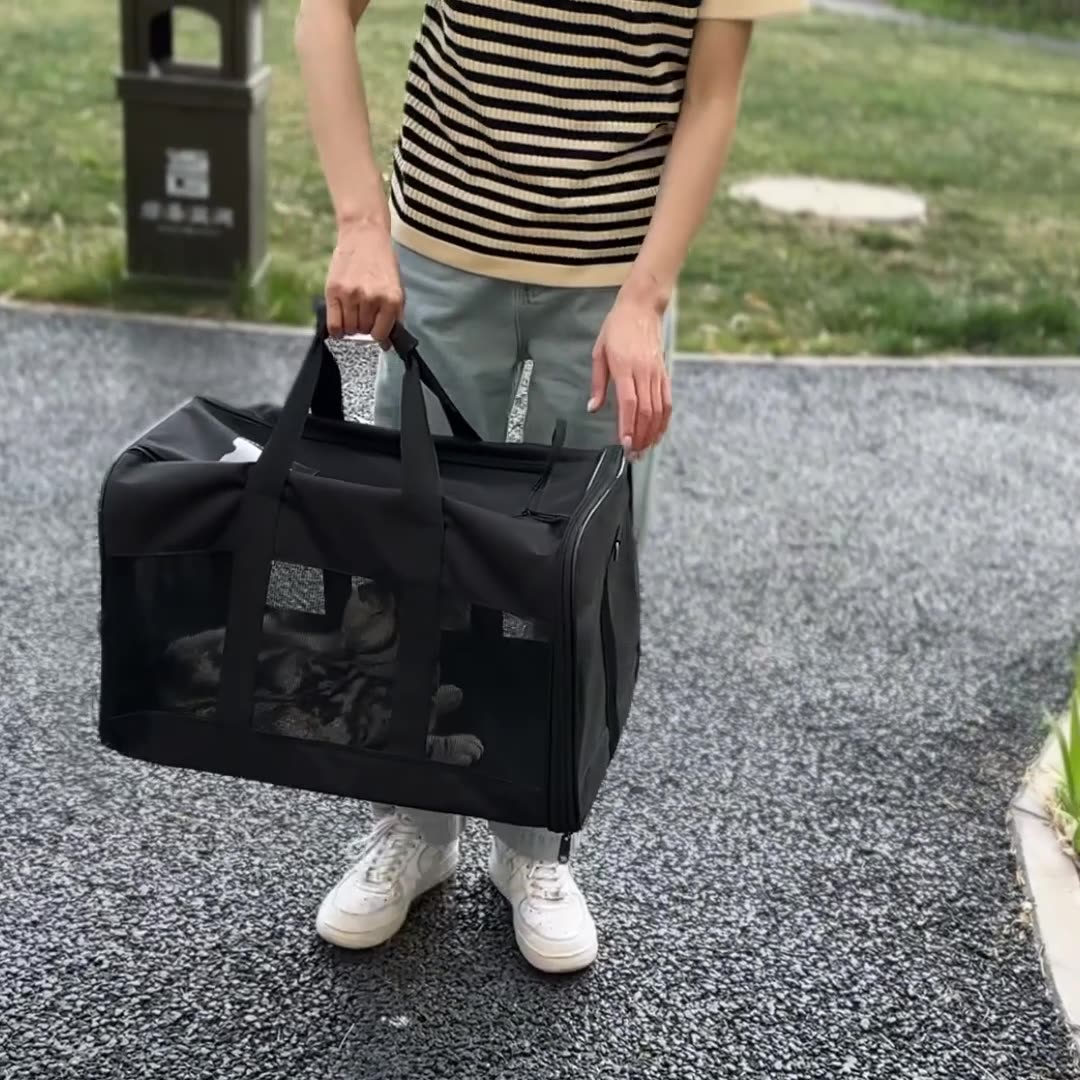 Dog Cat Carrier Bags Breathable Travel Pet Carrier