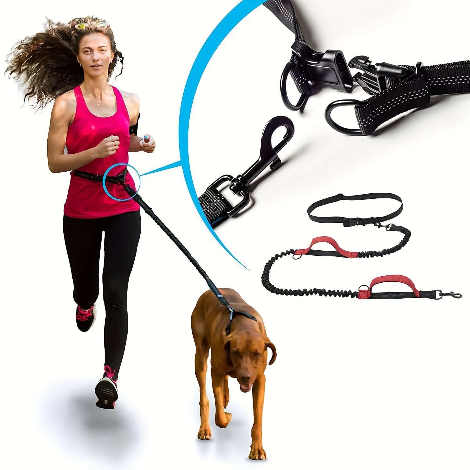 Hands Free Dog Leash for Running and Walking