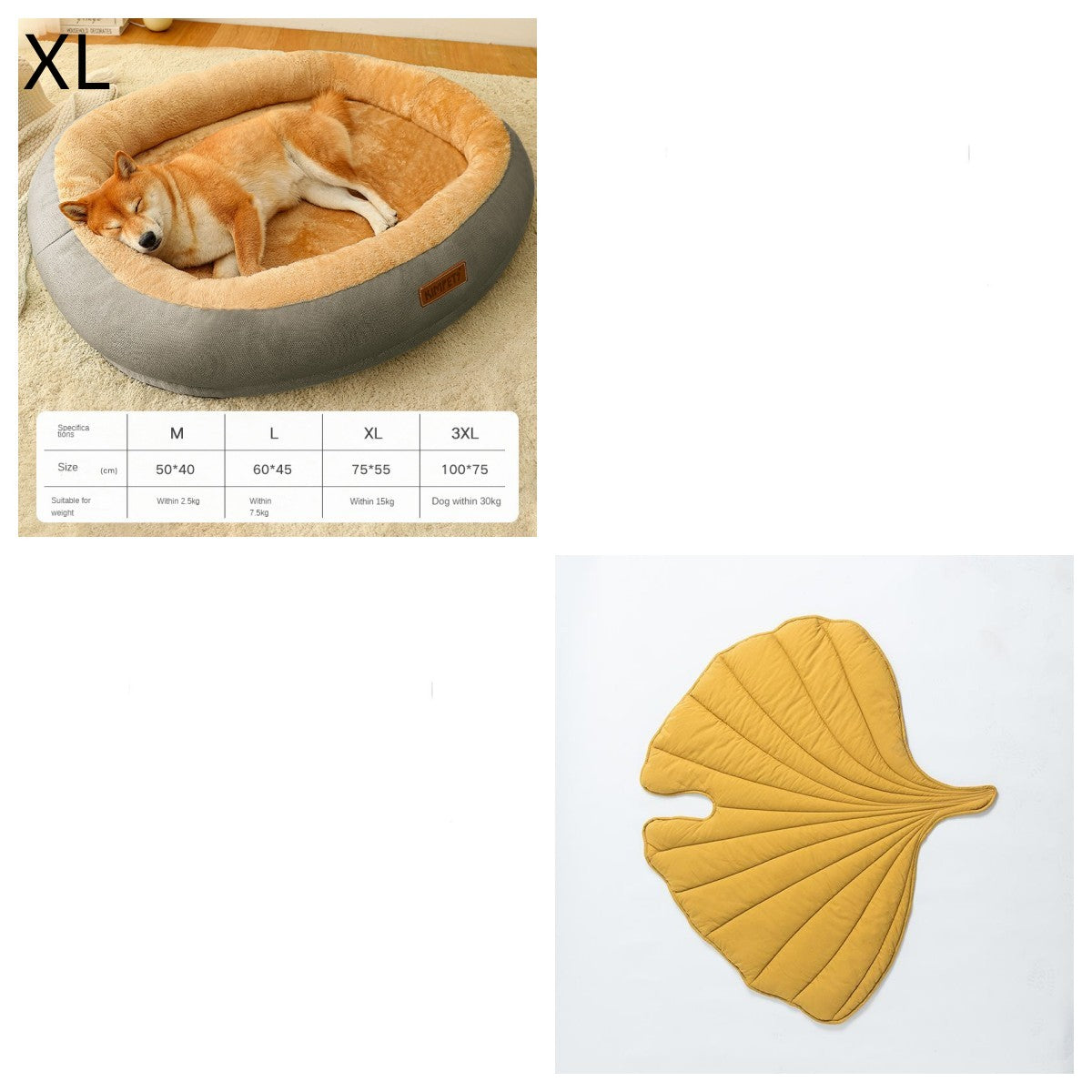 Removable And Washable Dog Bed Warm
