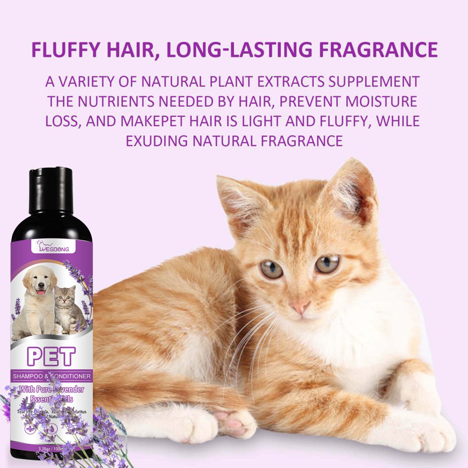 Anti-Itch Dog Shampoo for Soft & Tangle-Free Coat