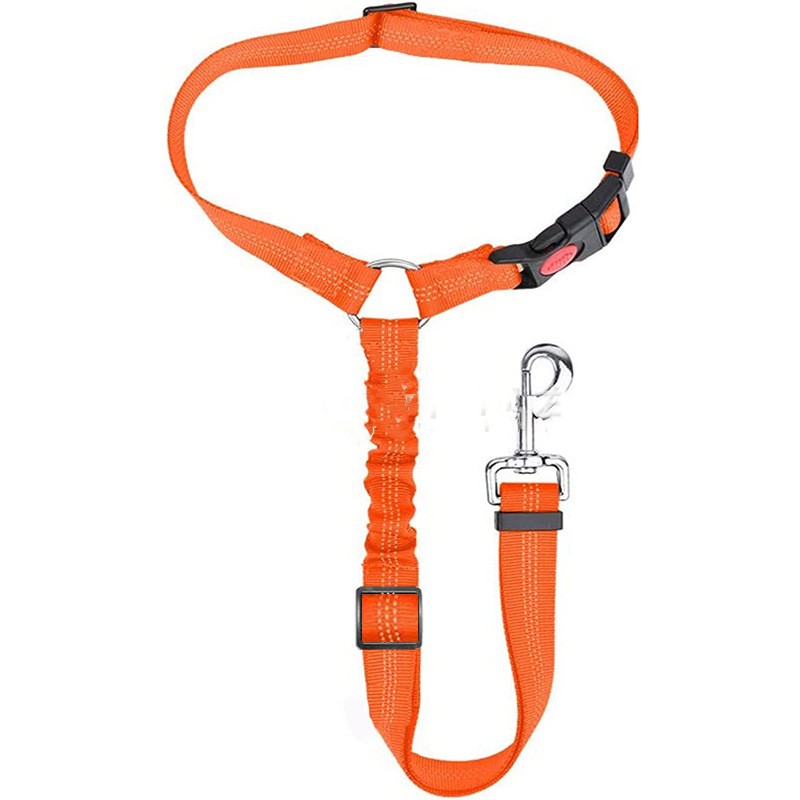 Dog Car Harness Elastic Strap