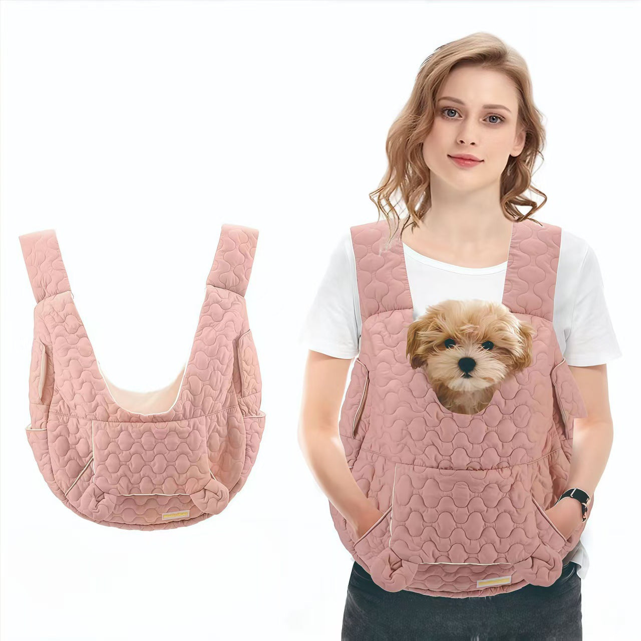 Portable Pet Chest Carrier