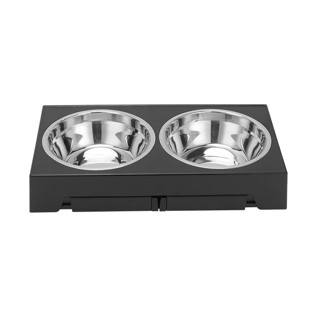 Stainless Steel Double Dog Feeding Station