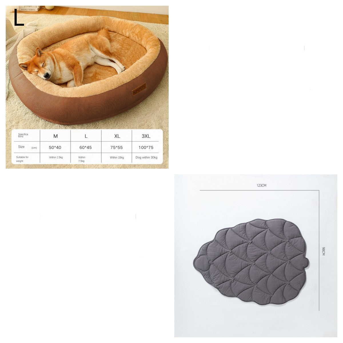 Removable Washable Dog Bed