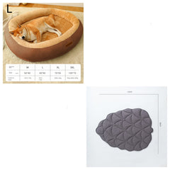 Removable And Washable Dog Bed Warm