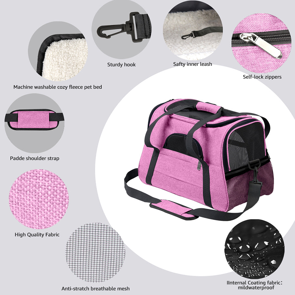 Foldable Car Pet Carrier Bag