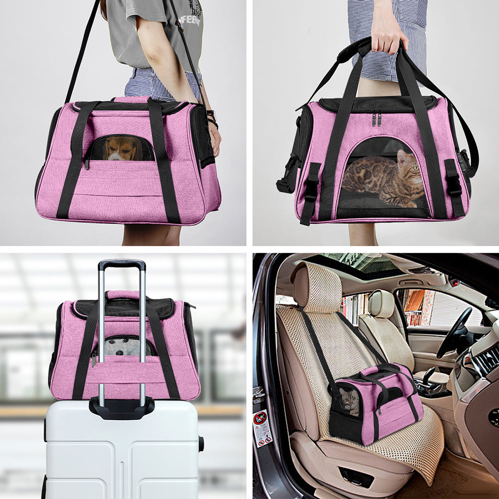 Foldable Car Pet Carrier Bag