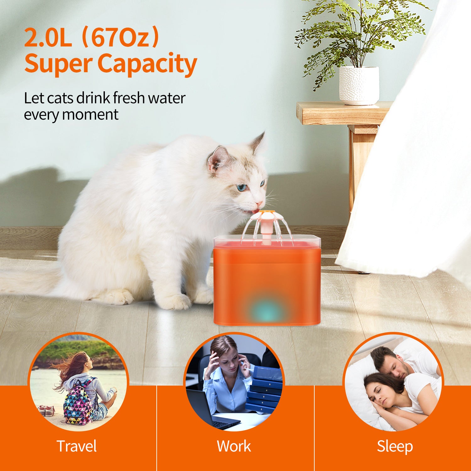 Circulating Pet Water Dispenser