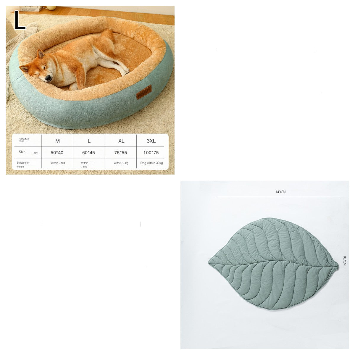 Removable Washable Dog Bed