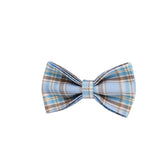 Blue Check Dog Collar Rope