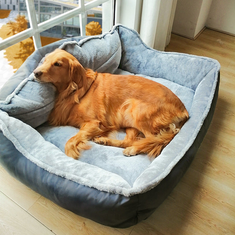 Extra Large Plush Pet Sofa dog bed