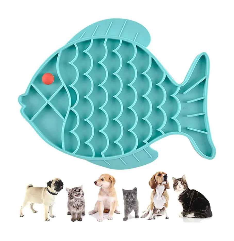 Silicone Dog Lick Mat | Slow Feeder & Anxiety Relief Pad