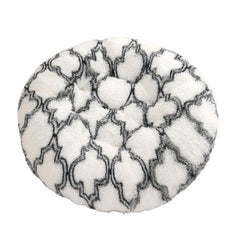 Round Pet Mat Dog Bed Plush Warm
