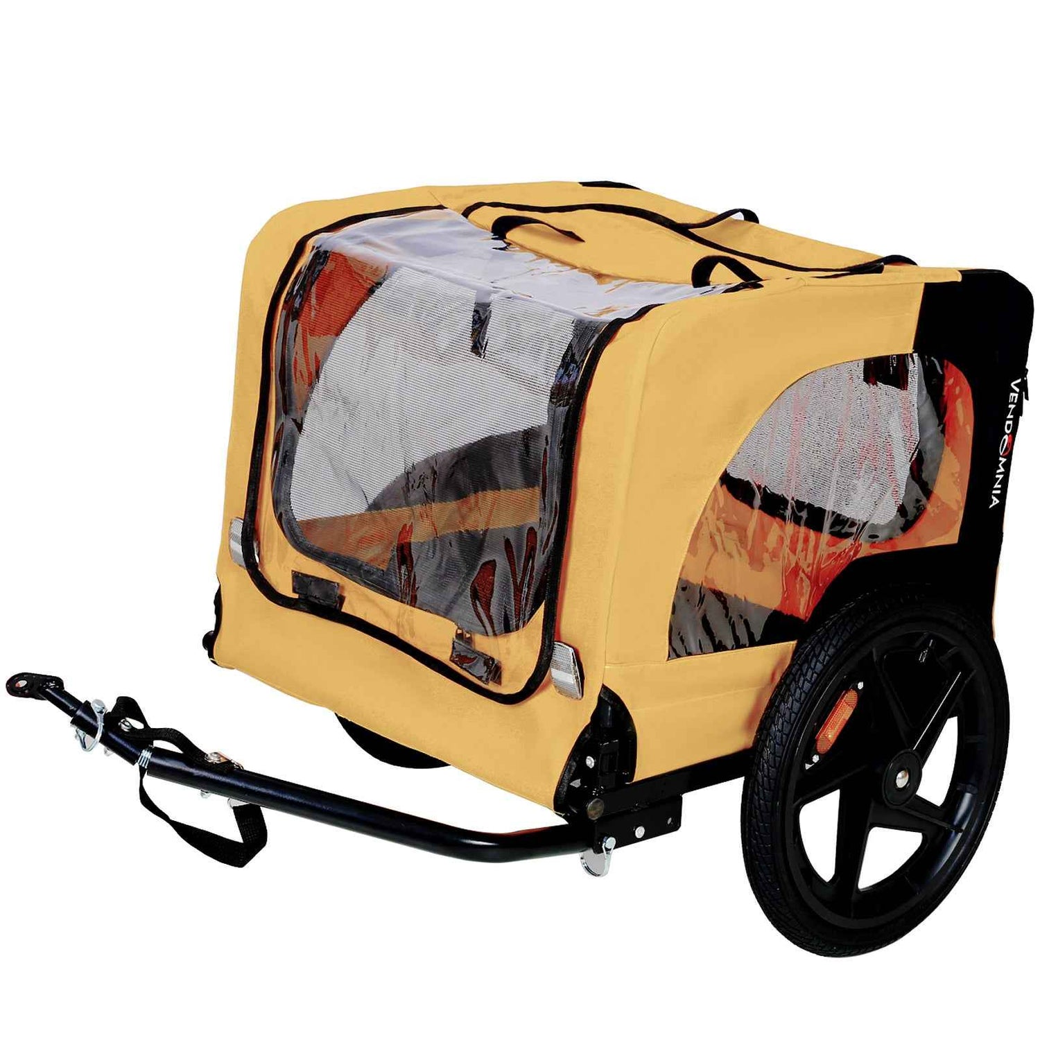 2-in-1 Dog Bike Trailer | Heavy-Duty Foldable Pet Carrier
