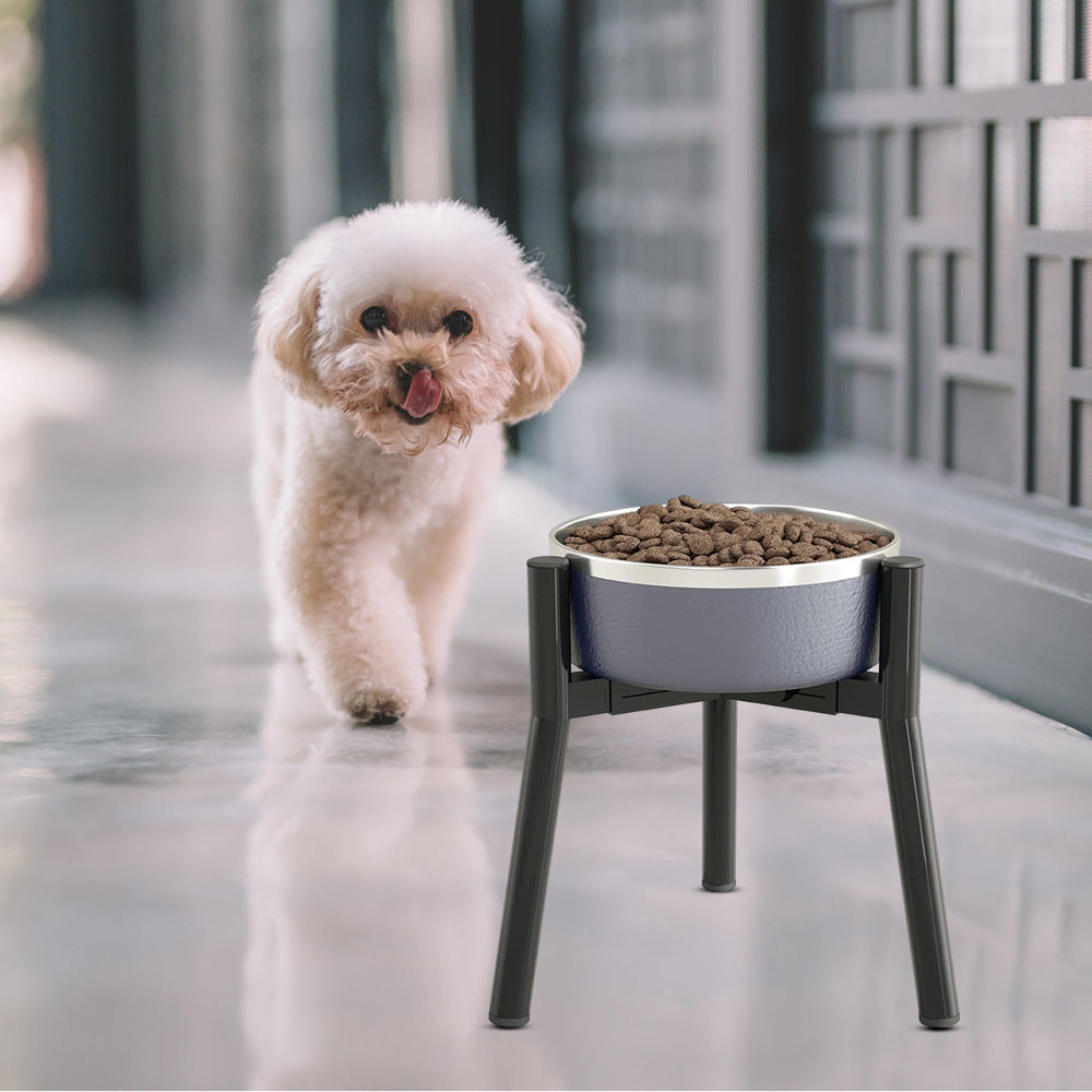 Bracket Adjustable Dog Feeding Bowl