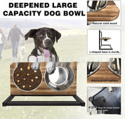 5–13 Inch Dog Feeding Bowl Set