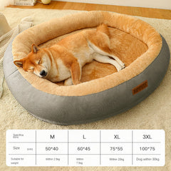 Removable And Washable Dog Bed Warm