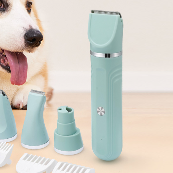 Ultra-Quiet Professional Pet Hair Clipper – Low Noise, Low Vibration Cordless Grooming Trimmer for Dogs