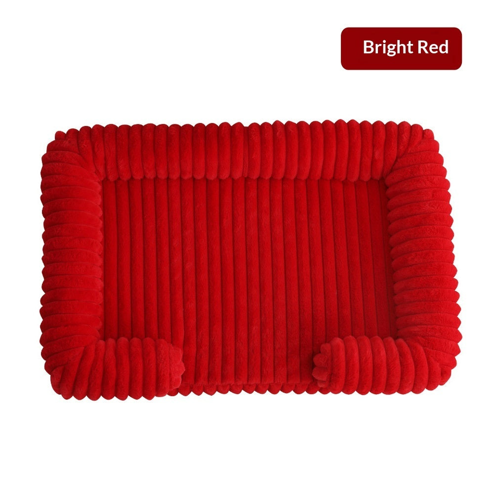 Warm Large Dog Bed Soft Comfortable Pet Sleeping Bed