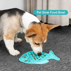 Silicone Dog Lick Mat | Slow Feeder & Anxiety Relief Pad