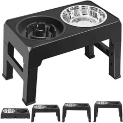 Adjustable Elevated Dog Feeding Bowl