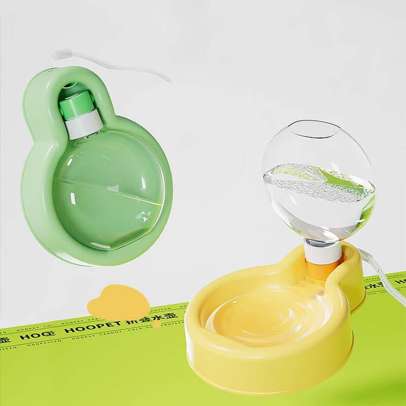 2-in-1 Foldable Travel Pet Water Bottle – Portable