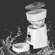 Button Control Automatic Pet Feeder