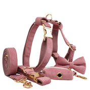 Corduroy Dog Collar & Leash