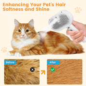 Steam Spray Grooming Comb for Pets
