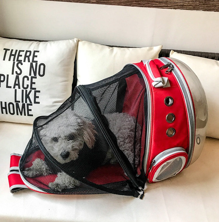 Space Bubble Pet Backpack