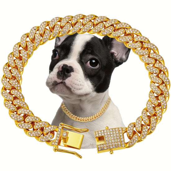 SparkleGuard Diamond Pet Collar
