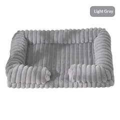 Warm Large Dog Bed Soft Comfortable Pet Sleeping Bed