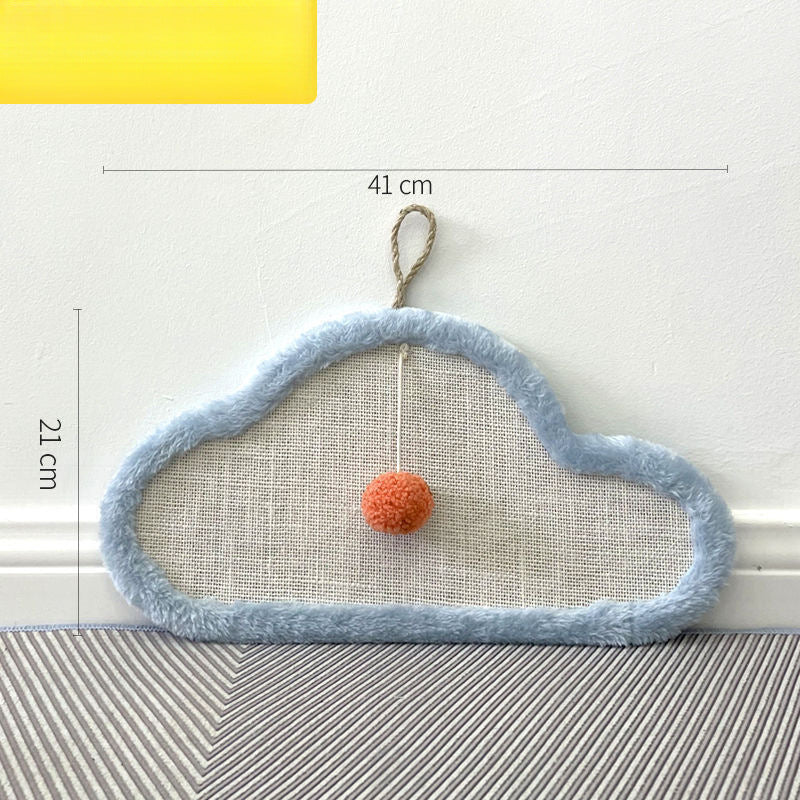 Wall-Mounted Sisal Cat Scratcher