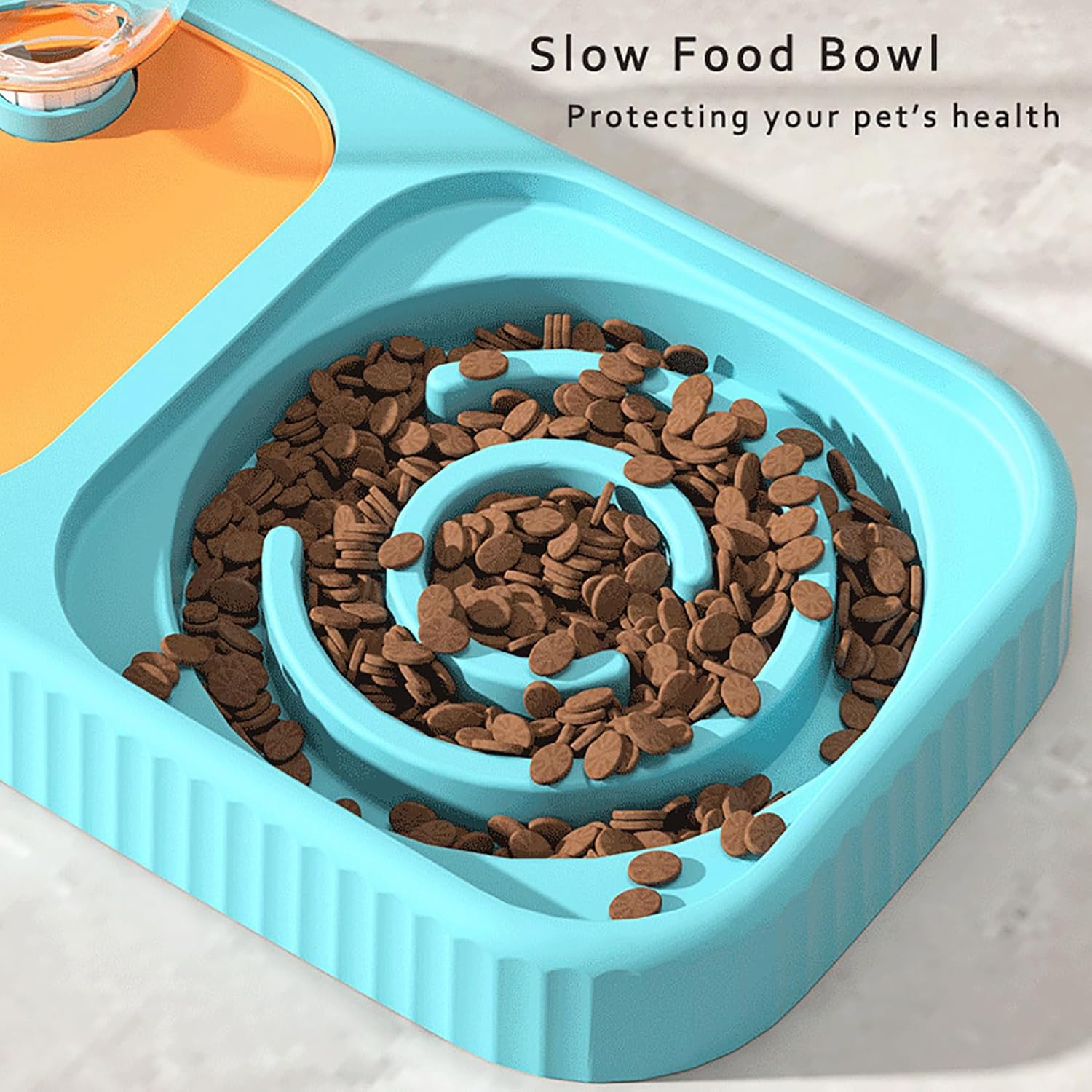 Automatic Gravity Pet Food & Water Bowl Set
