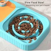 Automatic Gravity Pet Food & Water Bowl Set
