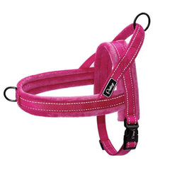 No Pull Dog Harness Leash Adjustable Pet Harness Red color
