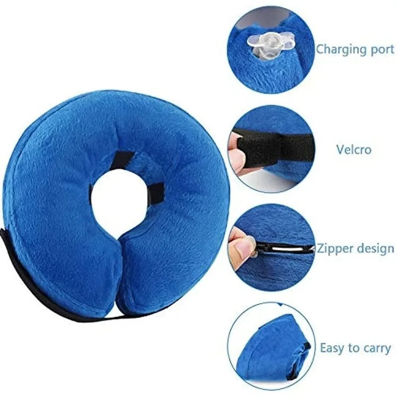 Inflatable Pet Recovery Collar