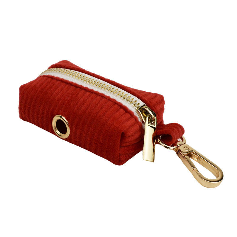 Corduroy Dog Collar & Leash