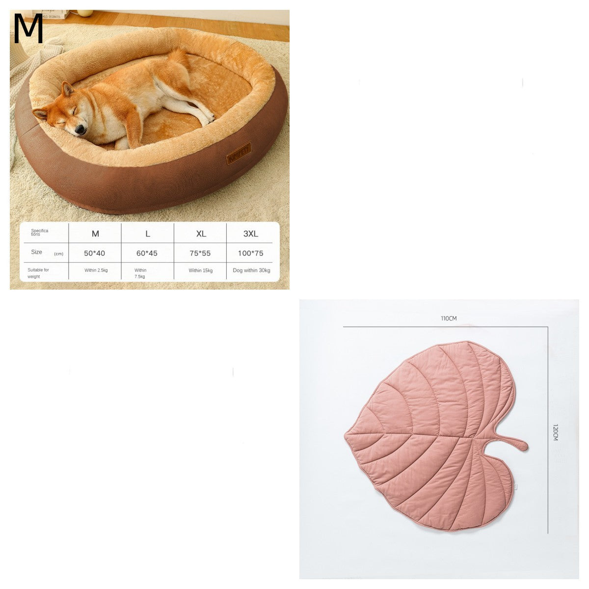 Removable And Washable Dog Bed Warm