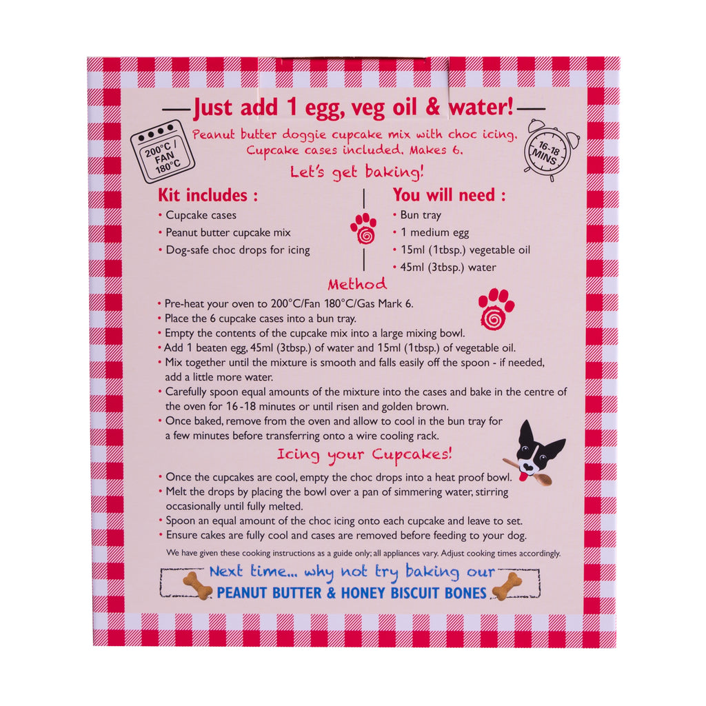 PawBakes Dog Cupcake Baking Kit