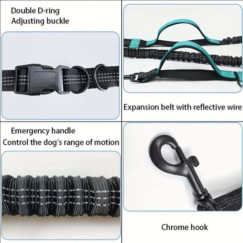 Hands Free Dog Leash for Running and Walking