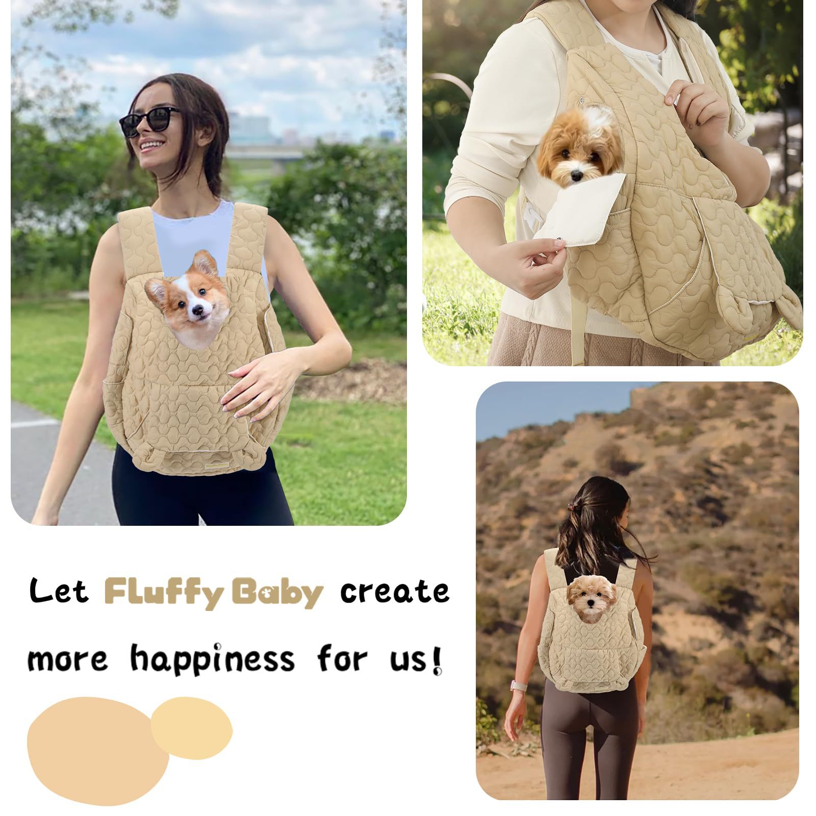 Portable Pet Chest Carrier