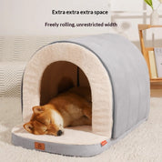 Fully Enclosed Insulated Dog House