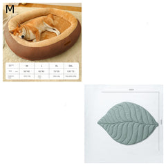 Removable And Washable Dog Bed Warm